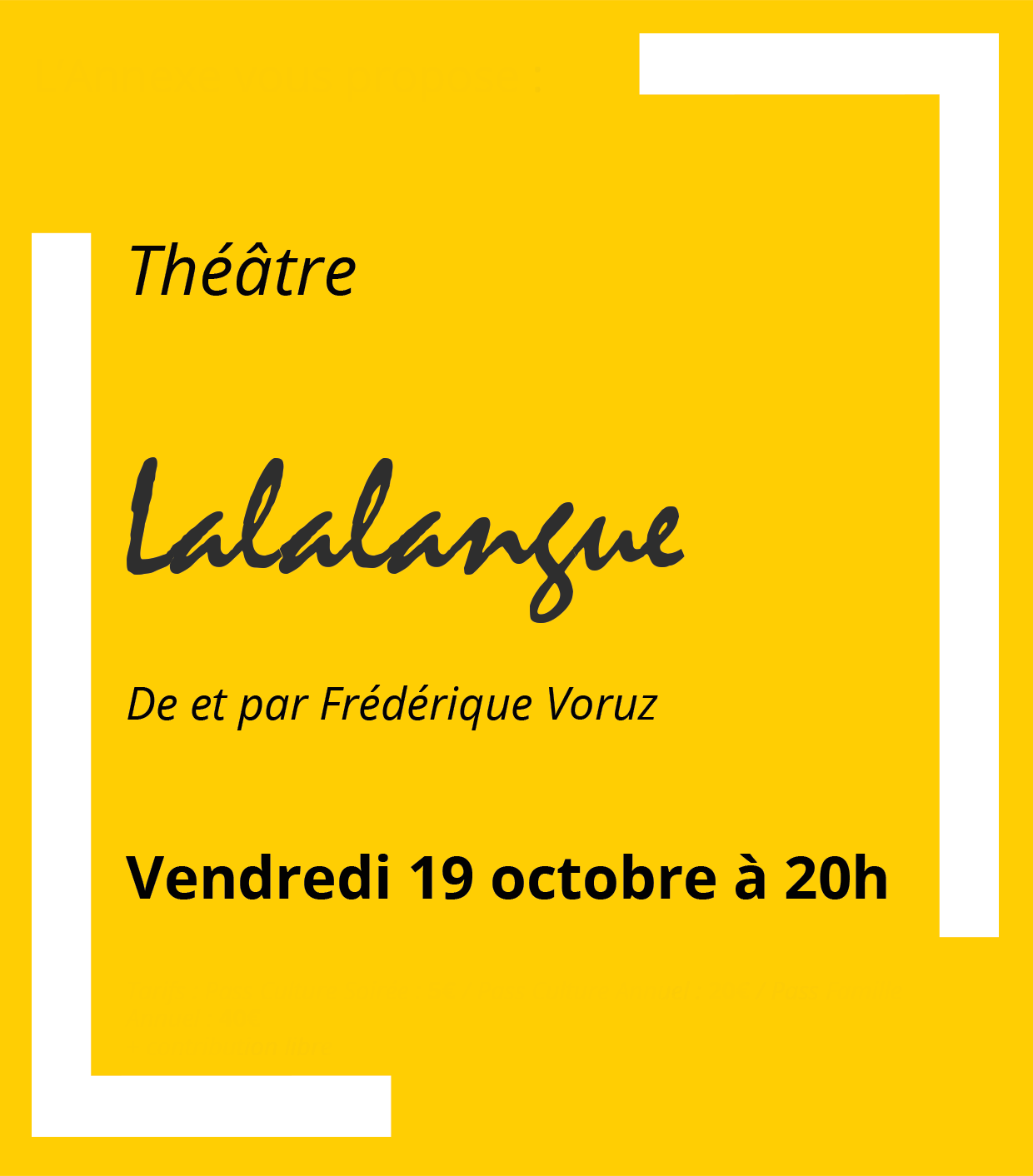 Lalalangue affiche