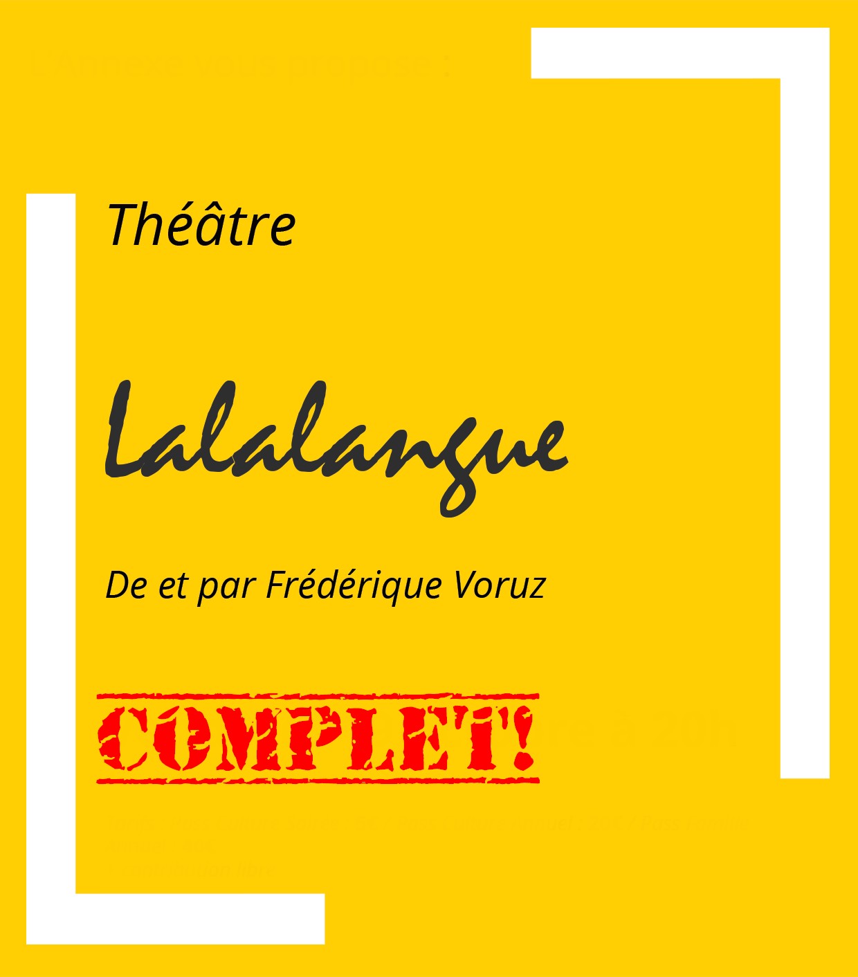 Lalalangue affiche Complet 2