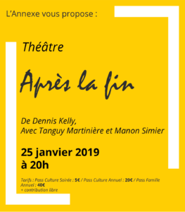 Affiche Après la Fin