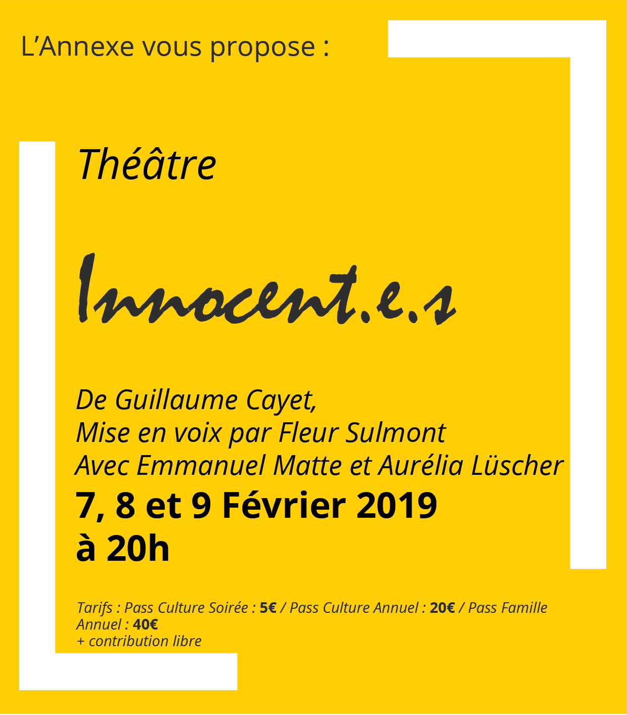 affiche Innocentes